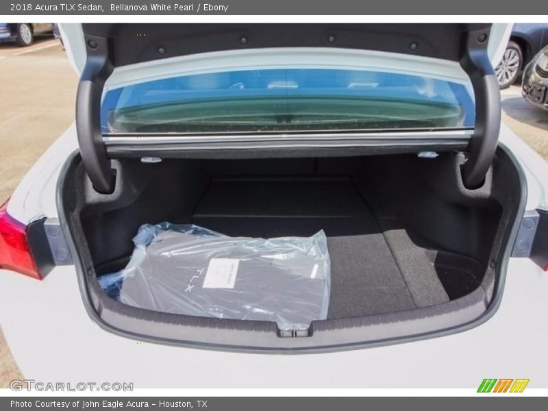 Bellanova White Pearl / Ebony 2018 Acura TLX Sedan