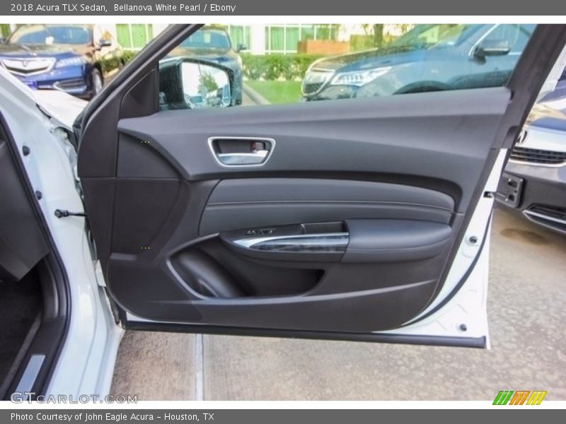 Bellanova White Pearl / Ebony 2018 Acura TLX Sedan