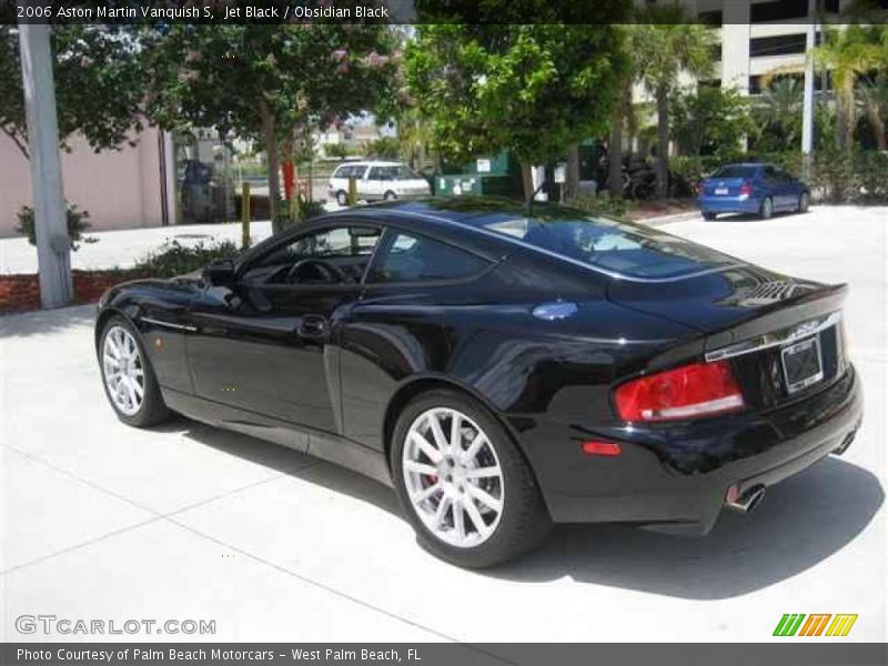 Jet Black / Obsidian Black 2006 Aston Martin Vanquish S