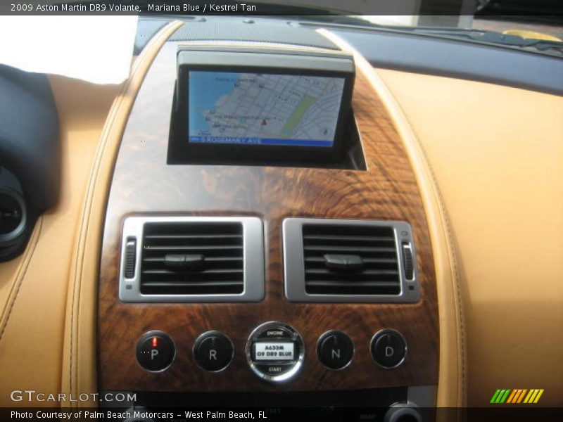 Mariana Blue / Kestrel Tan 2009 Aston Martin DB9 Volante