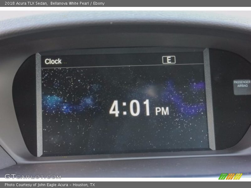 Bellanova White Pearl / Ebony 2018 Acura TLX Sedan