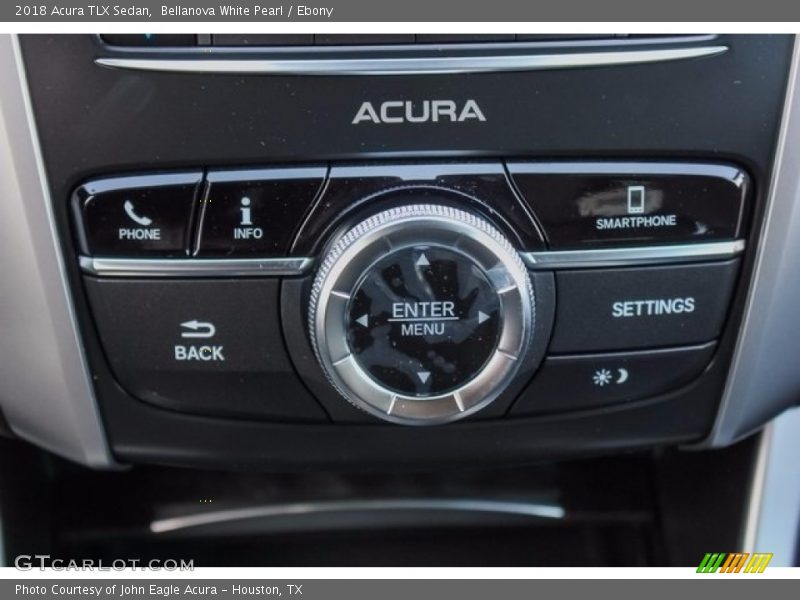 Bellanova White Pearl / Ebony 2018 Acura TLX Sedan