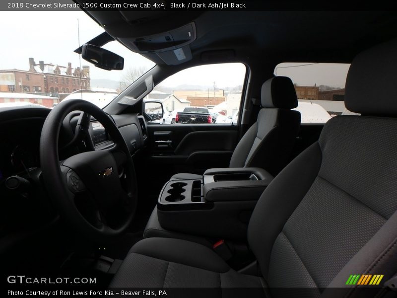 Front Seat of 2018 Silverado 1500 Custom Crew Cab 4x4