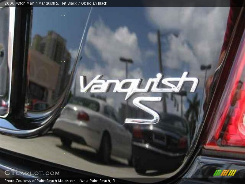 Jet Black / Obsidian Black 2006 Aston Martin Vanquish S
