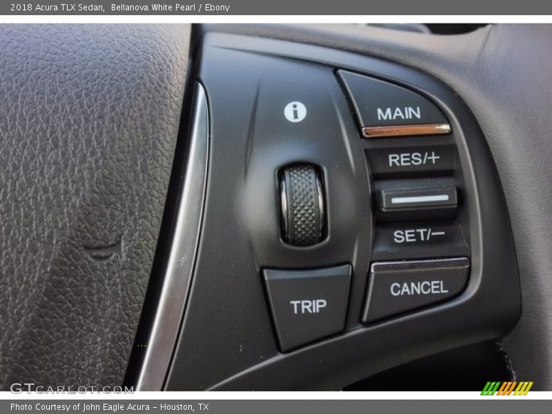 Bellanova White Pearl / Ebony 2018 Acura TLX Sedan