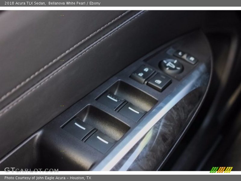 Bellanova White Pearl / Ebony 2018 Acura TLX Sedan