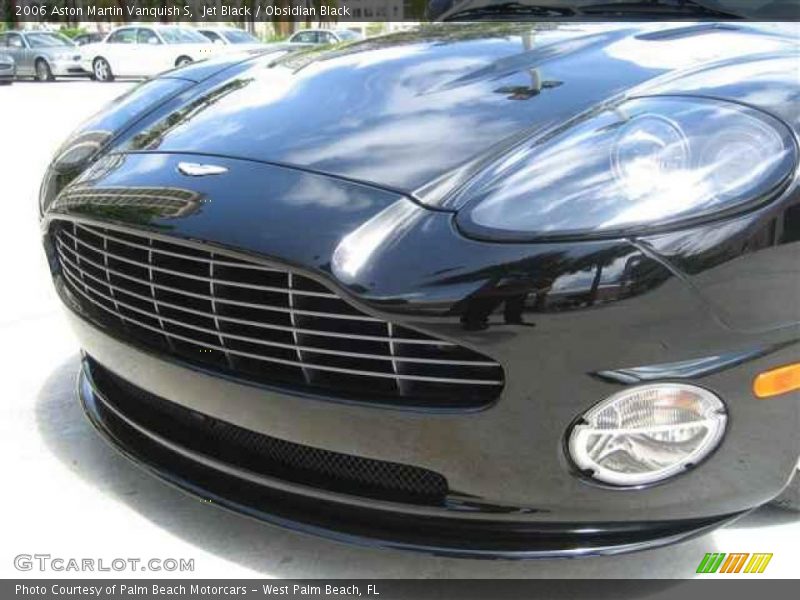 Jet Black / Obsidian Black 2006 Aston Martin Vanquish S