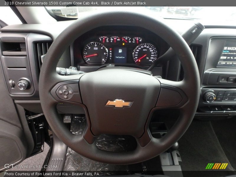  2018 Silverado 1500 Custom Crew Cab 4x4 Steering Wheel