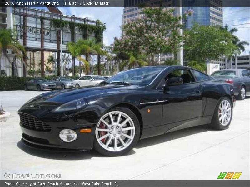 Jet Black / Obsidian Black 2006 Aston Martin Vanquish S