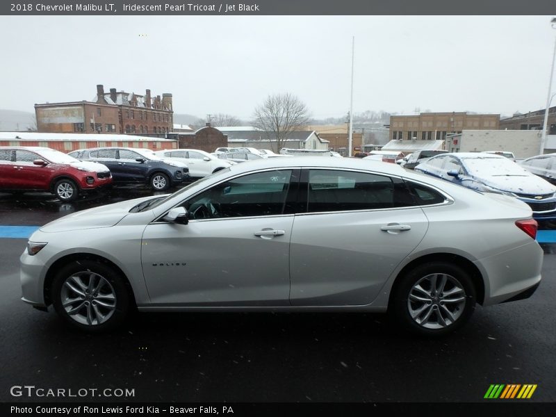 Iridescent Pearl Tricoat / Jet Black 2018 Chevrolet Malibu LT