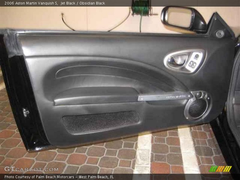 Jet Black / Obsidian Black 2006 Aston Martin Vanquish S