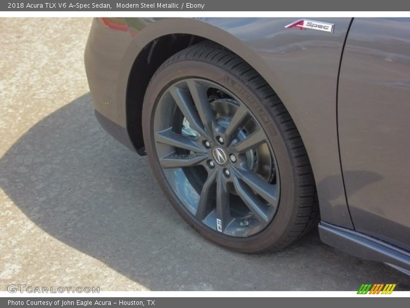 Modern Steel Metallic / Ebony 2018 Acura TLX V6 A-Spec Sedan