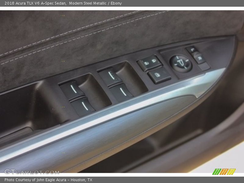 Modern Steel Metallic / Ebony 2018 Acura TLX V6 A-Spec Sedan
