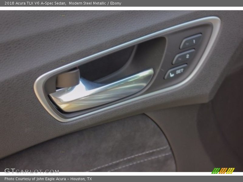 Modern Steel Metallic / Ebony 2018 Acura TLX V6 A-Spec Sedan
