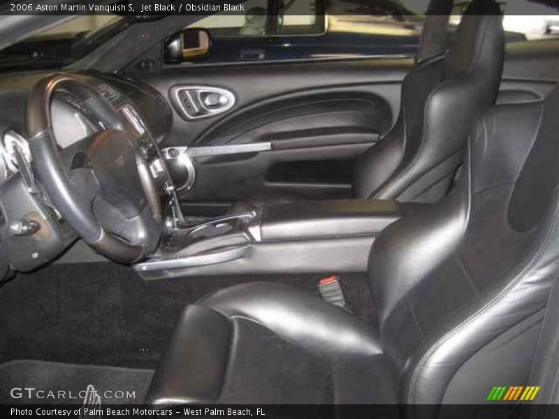 Jet Black / Obsidian Black 2006 Aston Martin Vanquish S