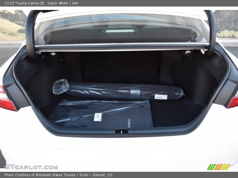 Super White / Ash 2018 Toyota Camry SE