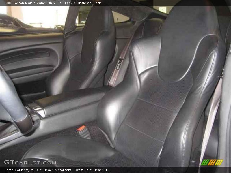 Jet Black / Obsidian Black 2006 Aston Martin Vanquish S
