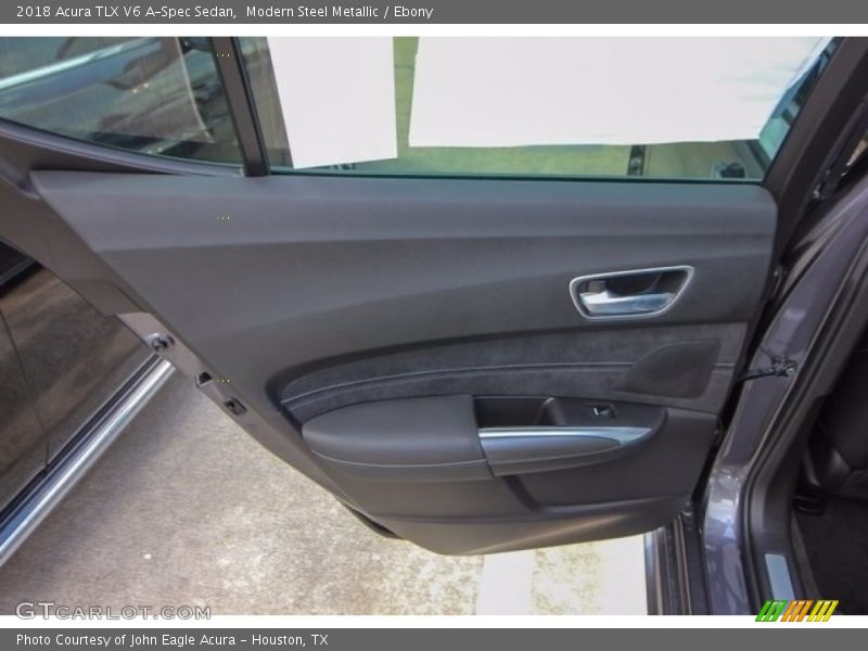 Modern Steel Metallic / Ebony 2018 Acura TLX V6 A-Spec Sedan