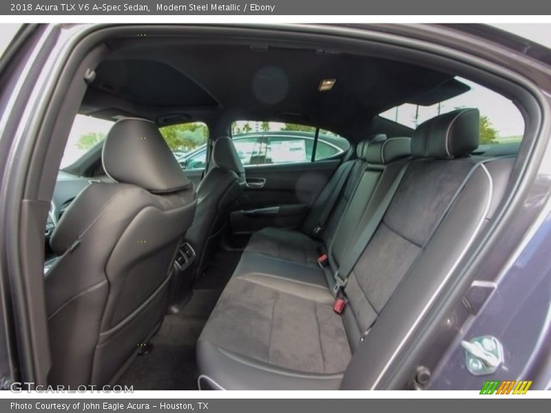 Modern Steel Metallic / Ebony 2018 Acura TLX V6 A-Spec Sedan