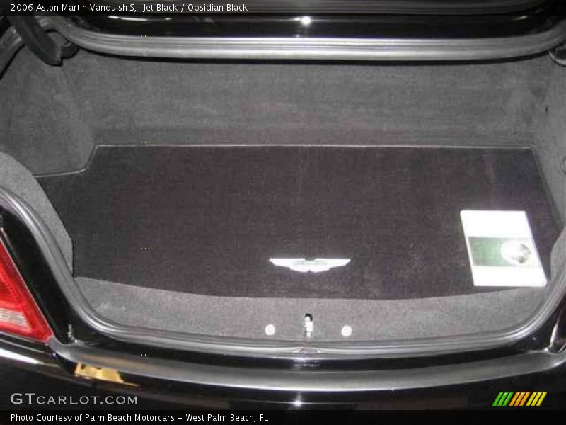 Jet Black / Obsidian Black 2006 Aston Martin Vanquish S
