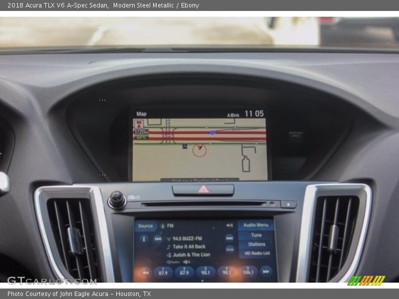 Modern Steel Metallic / Ebony 2018 Acura TLX V6 A-Spec Sedan