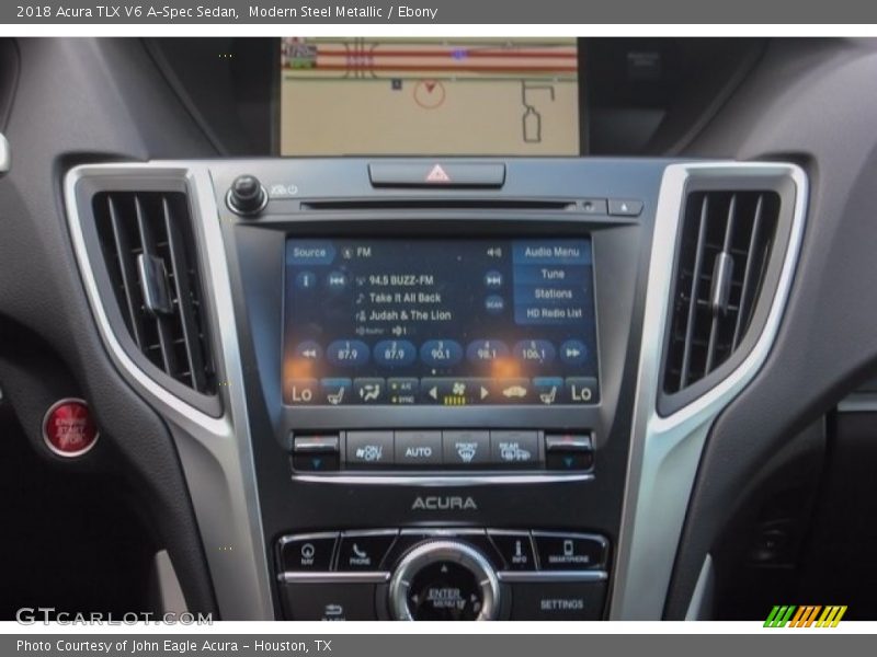 Modern Steel Metallic / Ebony 2018 Acura TLX V6 A-Spec Sedan