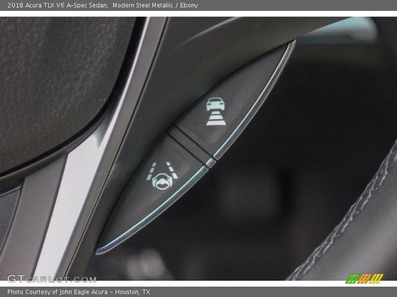 Modern Steel Metallic / Ebony 2018 Acura TLX V6 A-Spec Sedan