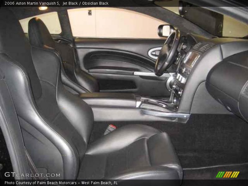 Jet Black / Obsidian Black 2006 Aston Martin Vanquish S