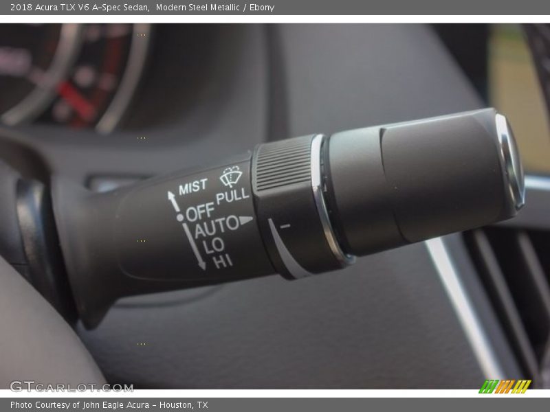 Modern Steel Metallic / Ebony 2018 Acura TLX V6 A-Spec Sedan