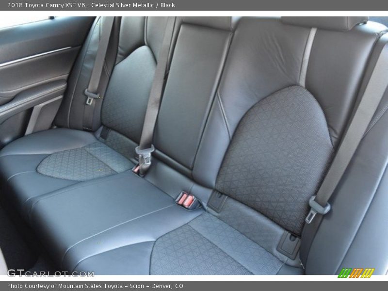 Celestial Silver Metallic / Black 2018 Toyota Camry XSE V6