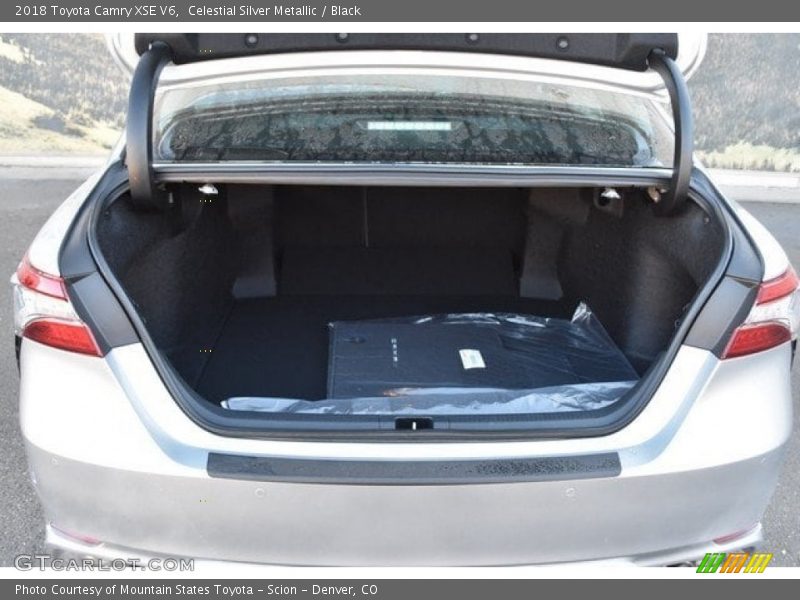 Celestial Silver Metallic / Black 2018 Toyota Camry XSE V6