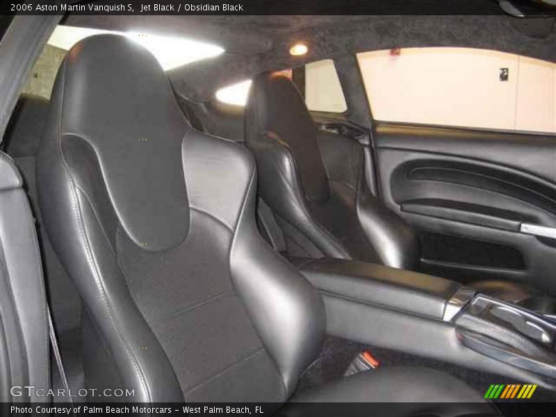 Jet Black / Obsidian Black 2006 Aston Martin Vanquish S
