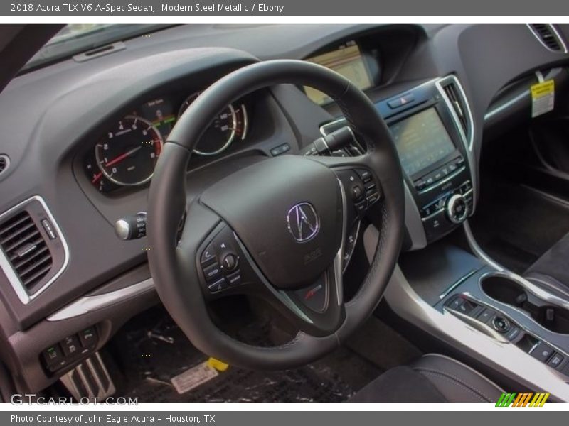 Modern Steel Metallic / Ebony 2018 Acura TLX V6 A-Spec Sedan