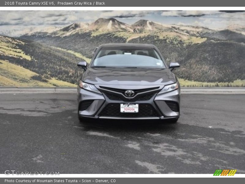 Predawn Gray Mica / Black 2018 Toyota Camry XSE V6