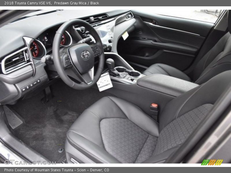 Predawn Gray Mica / Black 2018 Toyota Camry XSE V6
