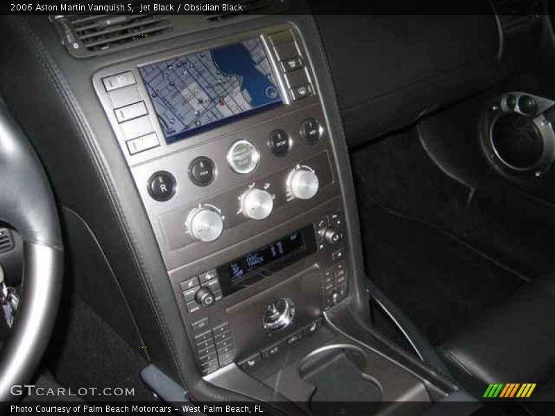 Jet Black / Obsidian Black 2006 Aston Martin Vanquish S