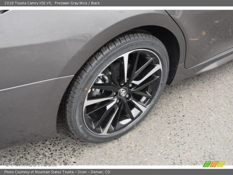 Predawn Gray Mica / Black 2018 Toyota Camry XSE V6