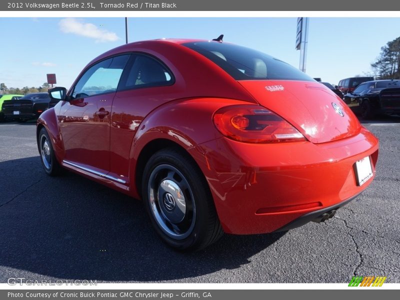 Tornado Red / Titan Black 2012 Volkswagen Beetle 2.5L