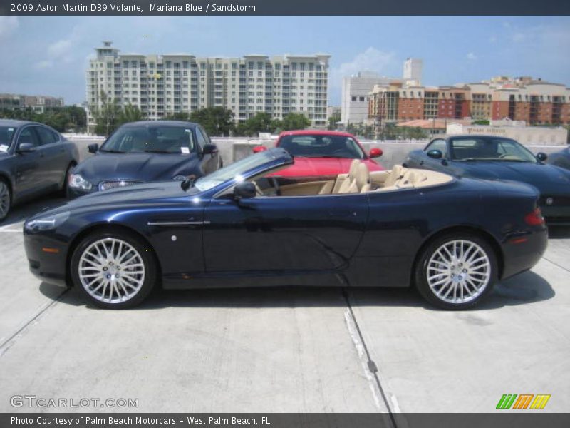 Mariana Blue / Sandstorm 2009 Aston Martin DB9 Volante