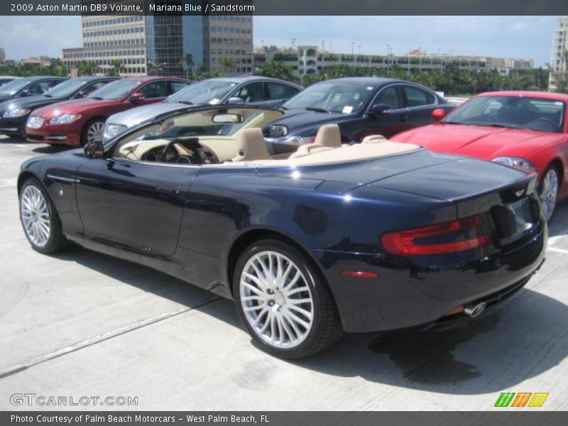 Mariana Blue / Sandstorm 2009 Aston Martin DB9 Volante