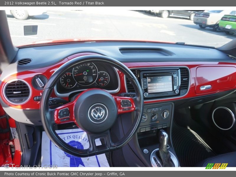 Tornado Red / Titan Black 2012 Volkswagen Beetle 2.5L