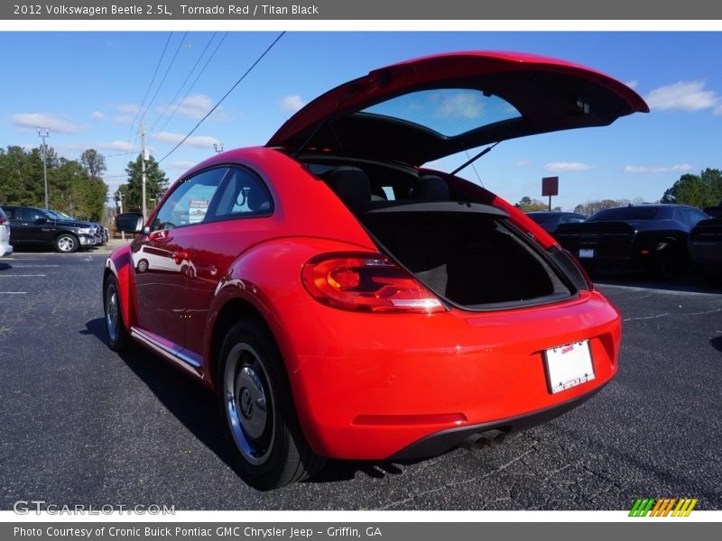 Tornado Red / Titan Black 2012 Volkswagen Beetle 2.5L