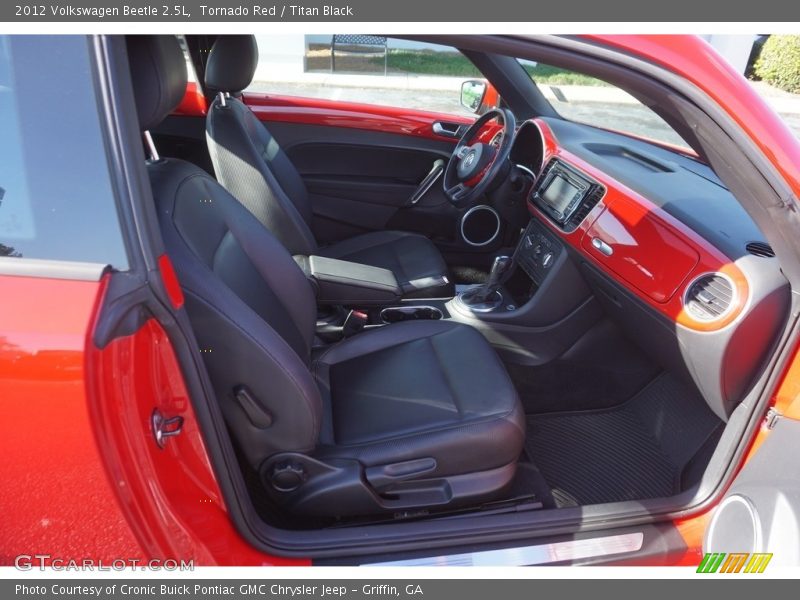Tornado Red / Titan Black 2012 Volkswagen Beetle 2.5L