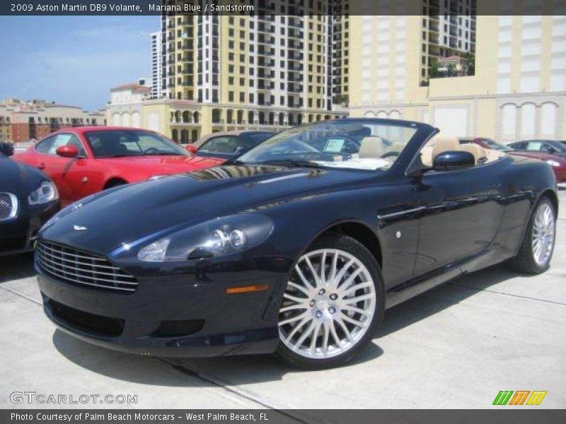 Mariana Blue / Sandstorm 2009 Aston Martin DB9 Volante