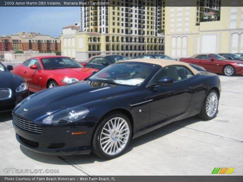Mariana Blue / Sandstorm 2009 Aston Martin DB9 Volante