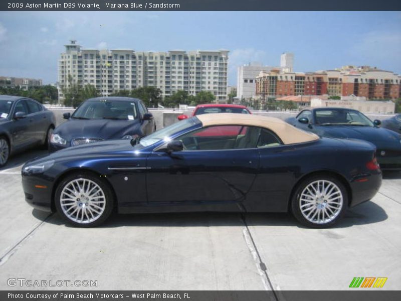 Mariana Blue / Sandstorm 2009 Aston Martin DB9 Volante