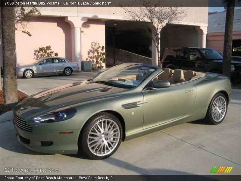 California Sage / Sandstorm 2009 Aston Martin DB9 Volante