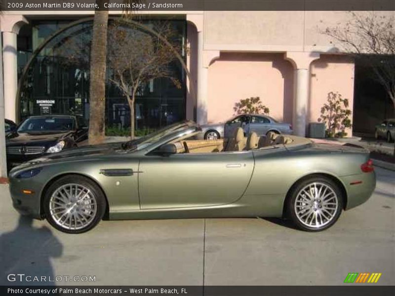 California Sage / Sandstorm 2009 Aston Martin DB9 Volante