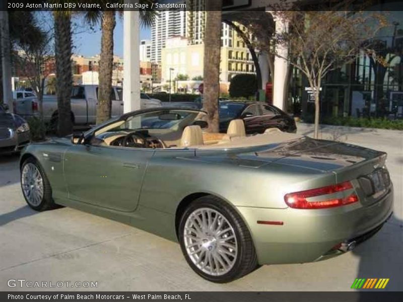 California Sage / Sandstorm 2009 Aston Martin DB9 Volante