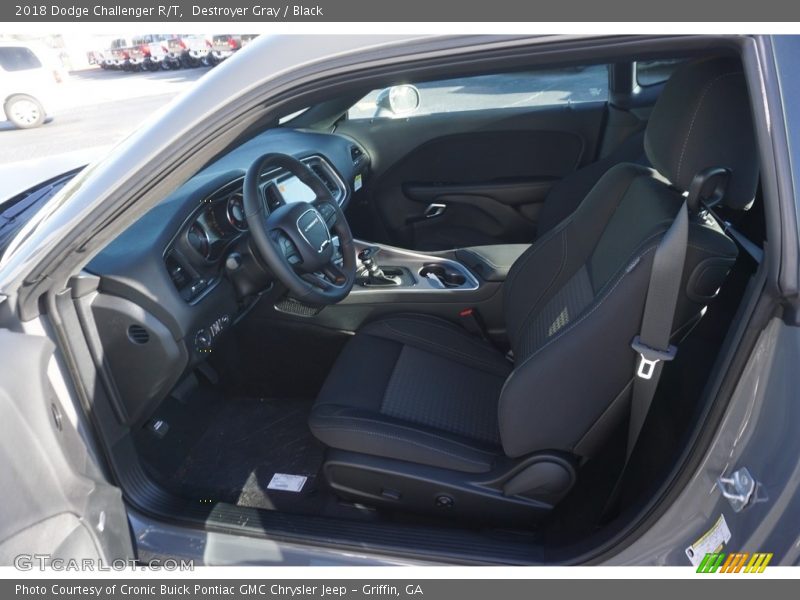 Destroyer Gray / Black 2018 Dodge Challenger R/T